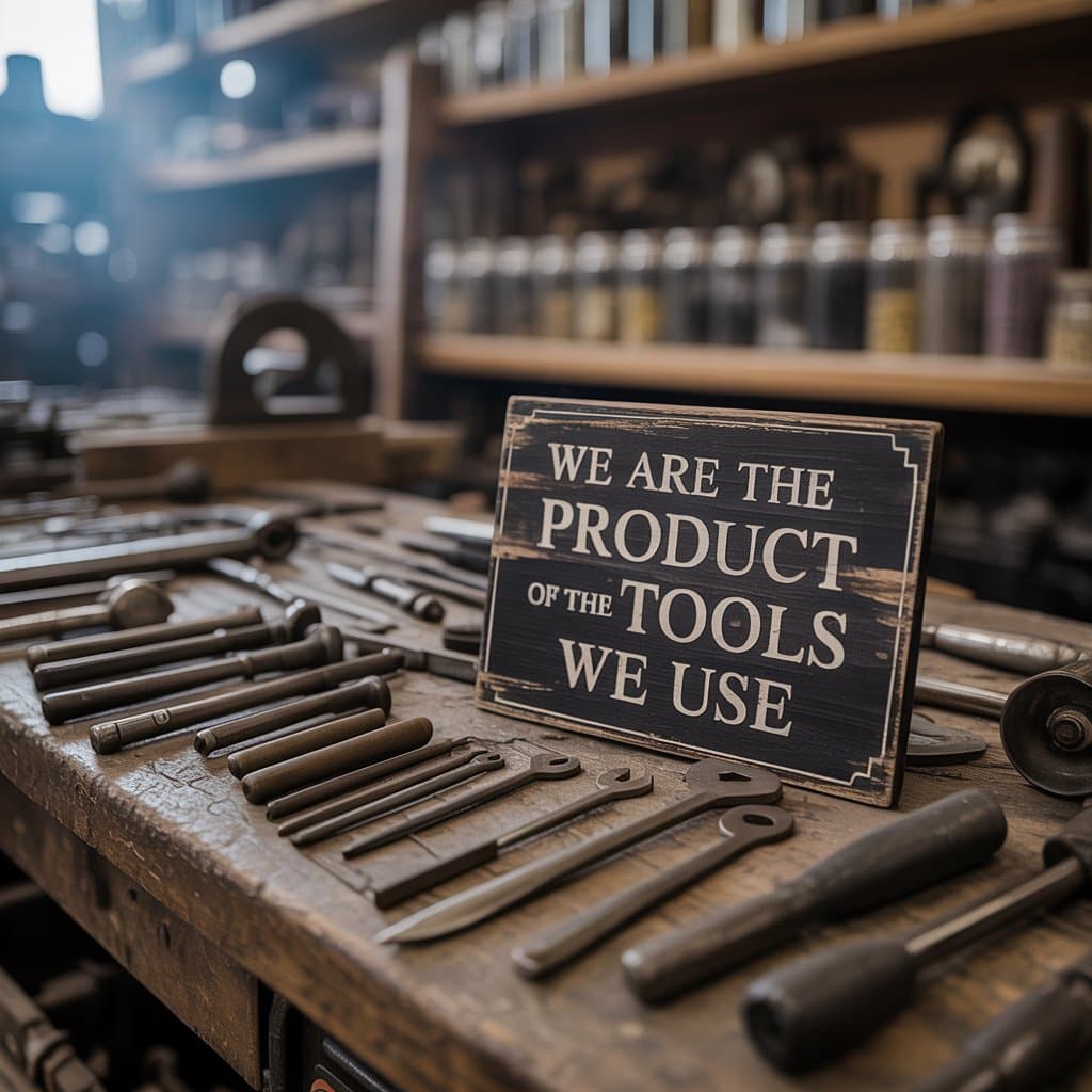 We are the product of the tools we use
